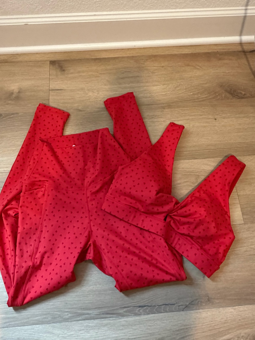 Senita Heart Print set